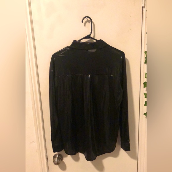 NWT Anthropologie Semi Sheer Button Down - Picture 7 of 7